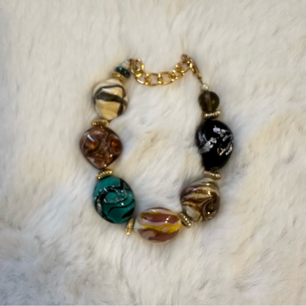 Venetian Murano Glass Bracelet